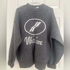NWT We11done Sweater S
